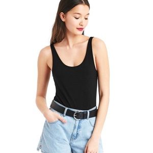 Gap Black Tank Bodysuit